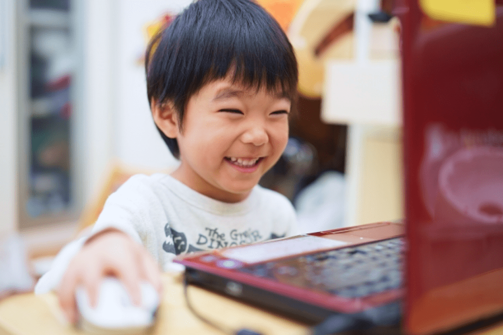 タイピングの様子