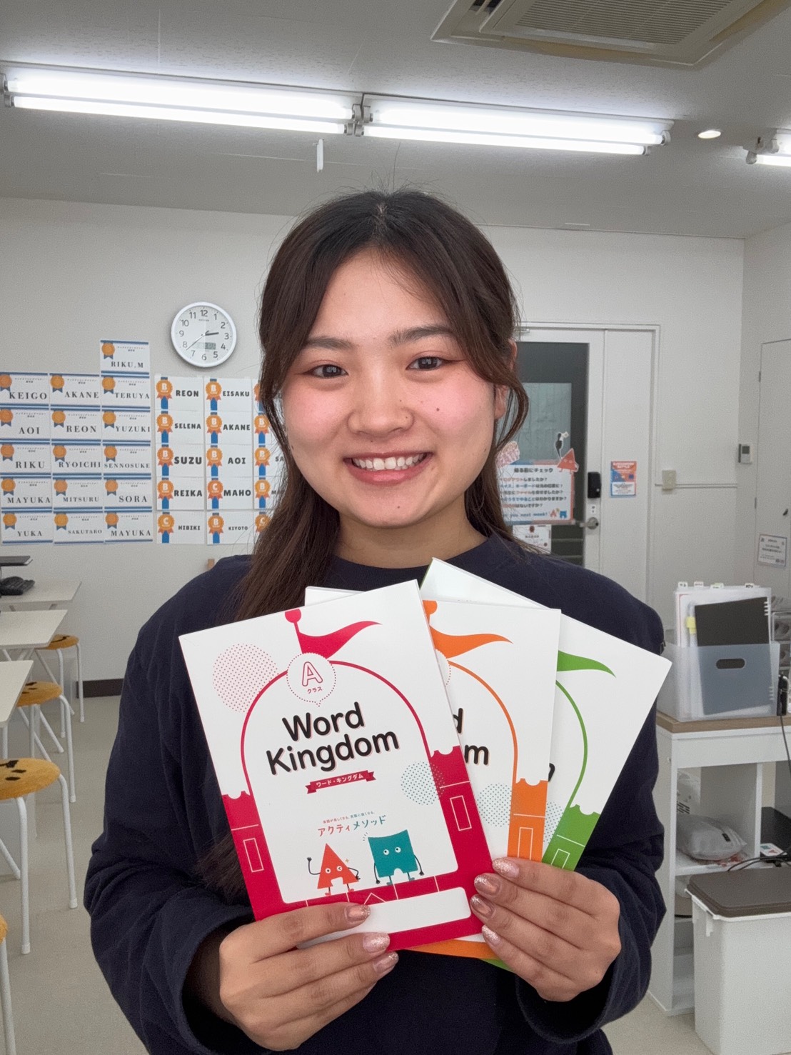 教室長 山本風花